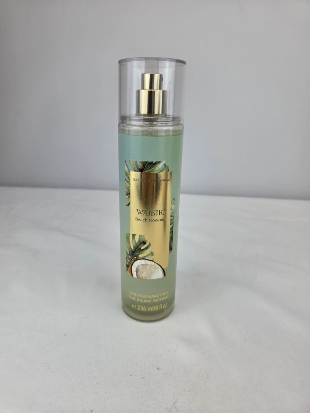 Bath & Body Works Waikiki Beach Coconut Fine Fragrance Mist 8 oz NEW